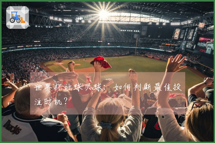 世界杯让球买球：如何判断最佳投注时机？